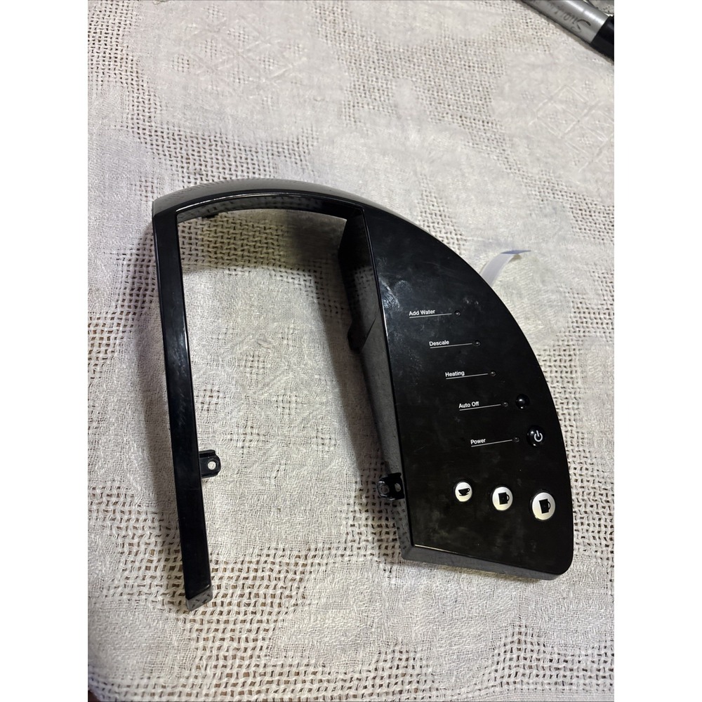 Keurig K50 Classic, Black, Used, Genuine Top Size Selector Panel